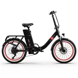 Pay Only $825.78 For Onesport Ot16 Upgraded Edition Electric Bike 20*3.0 Inch Tires, 48v 15ah Battery 25km/h Max Speed 3 Riding Modes 7-speeds Disc Brakes - Black&red With This Coupon Code At Geekbuying