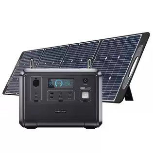 Order In Just $811.84 Oukitel P1201 Portable Power Station + Oukitel Pv200 Foldable Solar Panel, 960wh Lifepo4 Battery, 3500+lifespan, 1200w Ac Output, 500w Max Solar Charging, 2400w Surge, Fully Recharge In 1.5 Hours, 11 Outputs, 2w Led Light, Ups Times 10ms With This Disco