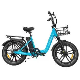 Pay Only $925.12 For Samebike C05 Pro Electric Bike, 500w Motor, 36v 13ah Battery, 20*4-inch Tires, 35km/h Max Speed, 70km Max Range, Mechanical Disc Brakes, Shimano 7 Speed - Blue With This Coupon Code At Geekbuying