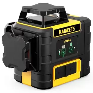 Order In Just $142.48 Kaiweets Kt360a Self Leveling Laser Level, 3 X 360, 3d Laser Level For Picture Hanging, Horizontal/vertical Line Laser With This Discount Coupon At Geekbuying