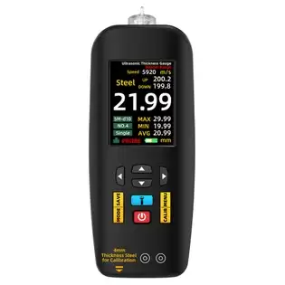 Order In Just $89.32 Bside T7 Ultrasonic Thickness Gauge, 0.01-300mm Measuring Range, 2.8inch Tft Color Screen, With Flashlight Function, 2000ma Lithium Battery, Grey With This Coupon At Geekbuying