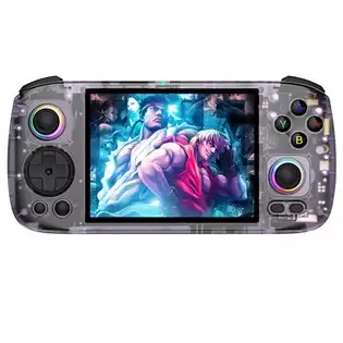 Order In Just $174.49 Anbernic Rg 406h Game Console, Android 13, 4-inch 960*720 Ips Screen, Unisoc T820 Processor 8 Cores, 8gb Lpddr4x Ram 128gb Ufs2.2 Storage, 3d Hall Joystick, Hall Trigger, 7 Hours Autonomy - Transparent Purple With This Discount Coupon At Geekbuying