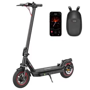 Pay Only $396.48 For Iscooter I10 Electric Scooter, 650w Motor, 36v 15ah, 10-inch Pneumatic Tire, 40km/h Max Speed, 45km Max Range, Front And Rear Suspension, Electronic Brake & Disc Brake With This Coupon Code At Geekbuying