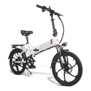 Order In Just €715.00 Samebike 20lvxd30 20 Inch Portable Folding Electric Bike 10ah Battery Shimano 7 Speed Smart Moped Bicycle 350w Motor Max 35km/h Aluminum Alloy Led Front Light Adjustable Heights - White With This Discount Coupon At Geekbuying