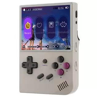 Pay Only $48.11 For 2024 Version Anbernic Rg35xx Gaming Handheld, 64gb Tf Card With 5000+ Games, 3.5 Inch Ips Screen, Linux System, 7 Hours Of Playtime - Grey With This Coupon At Geekbuying