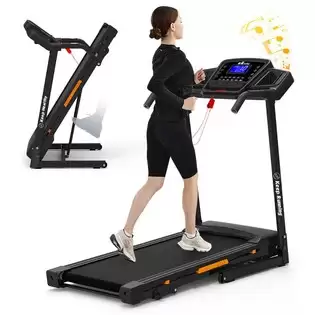 Pay Only $299.99 For Krd-8806-4a-or Treadmill, 3.5hp Powerful & Quiet Motor, 8.5mph Max Speed, 12 Preset Programs, Led Display, Hydraulic-folding - Orange With This Coupon At Geekbuying