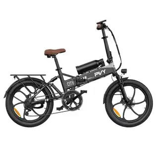 Order In Just $994.76 Pvy Z20 Max Electric Bike 750w Motor 36v 25.6ah(15ah+10.6ah) Battery 20*2.3-inch Tire One-piece Wheels 25km/h 200km Max Range, Hydraulic Brake Shimano 7 Speed Torque Sensor En 15194 Ce Certified Rear Shock - Grey With This Discount Coupon At Geekbuying