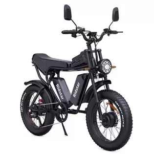 Order In Just $#value Ridstar Q20 Pro Off-road Electric Bike, 20*4.0 Inch Fat Tires 1000w*2 Motor 52v 20ah Dual Battery 55km/h Max Speed 288km Max Range 150kg Max Load Ip65 Waterproof Dual Hydraulic Disc Brake With This Discount Coupon At Geekbuying