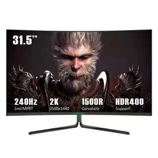 Pay Only $339.99 For Titan Army C32c1s Gaming Monitor, 31.5-inch 2560x1440 2k 1500r Curved Screen, 240hz Refresh Rate, Hdr400 Brightness, 1ms Mprt, Adaptive Sync, 99% Srgb, Support Pip & Pbp Display, Low Blue Light With This Coupon At Geekbuying