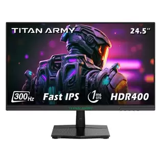 Pay Only €169.99 For Titan Army P2510hs Gaming Monitor, 24.5-inch 1920*1080 Csot Fast Ips Screen, 300hz Refresh Rate, Hdr400, 121% Srgb, 1ms Gtg Response Time, Adaptive-sync, Hardware Low Blue Light, Gaming Assist, Pip/pbp Display, Vesa Mounting With This Coupon Code At Geek