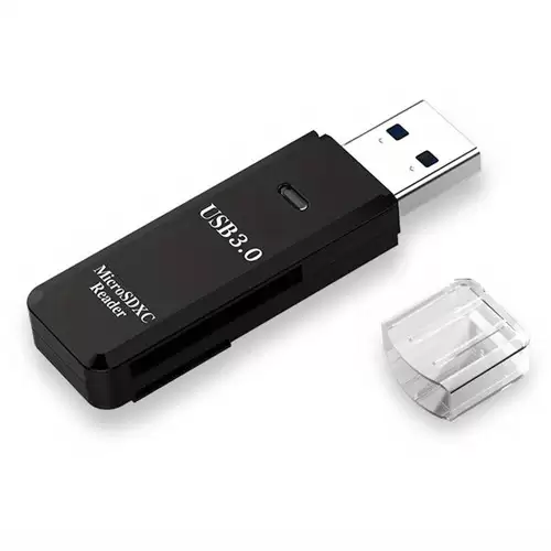 Order In Just $7.99 Usb 3.0 Sd Card Reader 5gbps Transmission Speed For Tv, Laptop, Computer, Camera - Black With This Coupon At Geekbuying