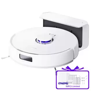 Pay Only €299.00 For (free Gift) Narwal Freo X Plus Robot Vacuum Cleaner And Mop Built-in Dust Emptying, Strong 7800pa Suction Power, Zero-tangling Floating Brush, Tri-laser Obstacle Avoidance, Alexa/google Assistant/app Control, Ideal For Pet Hair Hard Floor, Wood Floor Wit