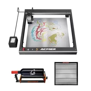 Pay Only €799.00 For Acmer P2 33w Laser Engraver + M2 Laser Rotary Roller + E10 Laser Bed With This Coupon Code At Geekbuying