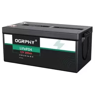 Order In Just $699.00 Ogrphy Lifepo4 12v 300ah Lithium Battery, 3840wh Energy, 5000 Deep Cycles, Built-in 200a Bms With This Discount Coupon At Geekbuying