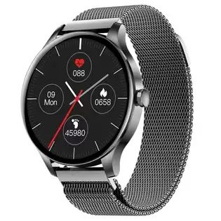 Pay Only $25.99 For Senbono Ny20 Smartwatch Round Full Touch Screen Sports Watch Waterproof Fitness Tracker For Ios Android Black With This Coupon Code At Geekbuying