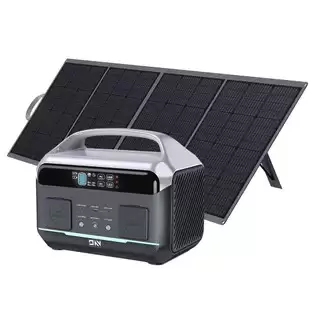 Pay Only €539.00 For Daranener Neo300 Pro Portable Power Station + Daranener Sp300 Foldable Solar Panel, 299wh Lifepo4 Battery, 600w Output, 5 Ports, 4 Led Mode With This Coupon Code At Geekbuying