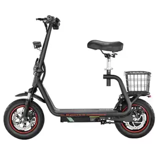 Order In Just €420.00 Bogist M5 Pro-s Electric Scooter With Seat, 500w Motor, 12 Inch Pneumatic Tire, 48v 13ah Battery, 48km/h Max Speed, 35km Max Range, Disc Brake With This Discount Coupon At Geekbuying