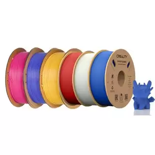 Pay Only $86.74 For 6kg Creality Hyper-pla Filament - (1kg White + 1kg Perry Blue + 1kg Red + 1kg Blue + 1kg Strawberry Red + 1kg Gold) With This Coupon Code At Geekbuying