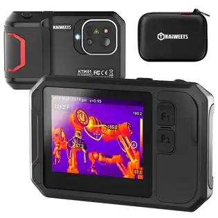 Order In Just €429.00 Kaiweets Kti-k01 Thermal Imaging Camera, With Wi-fi 3.5inch Touch-screen, 256x192 Resolution, -4f To 1022f, 2100mah Battery, Ip54 Waterproof, Auto Power Off With This Discount Coupon At Geekbuying