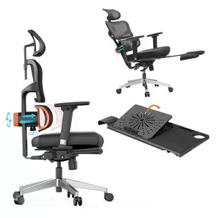 Order In Just $413.74 Newtral Nt002 Ergonomic Chair With Detachable Workstation Desktop, Adaptive Lower Back Support With Footrest, 4 Recline Angle, Adjustable Backrest Armrest Headrest, 5 Positions To Lock, Aluminum Alloy Base - Pro Version With This Discount Coupon At Geek