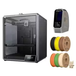 Pay Only $825.65 For Creality K1 Max 3d Printer + Space Pi Dryer + 6kg Creality Hyper-pla - Black + Skin Color + Yellow + Green + Orange + Brown With This Coupon Code At Geekbuying