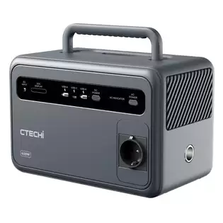 Order In Just €174.99 Ctechi Gt600 600w 384wh Portable Power Station, Lifepo4 Battery Solar Generator, Ac Pure Sine Wave Outlet, Led Light With This Discount Coupon At Geekbuying