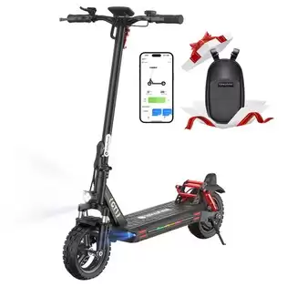 Pay Only $512.22 For Isinwheel Gt1 Electric Scooter, 800w Motor, 48v 10ah Battery, 10-inch Off-road Tire, 45km/h Max Speed, 45km Range, Disc Brakes, Front & Rear Shock Absorption, 150kg Max Load, App Control With This Coupon Code At Geekbuying