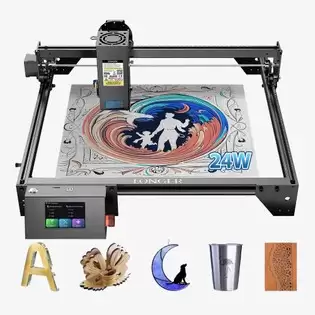 Order In Just $347.08 Longer Ray5 20w Laser Engraver Cutter, Fixed Focus, 0.08*0.1mm Laser Spot, Color Touchscreen, 32-bit Chipset, Support App Connection, Working Area 375*375mm With This Discount Coupon At Geekbuying