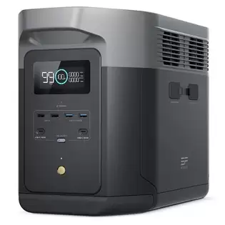 Pay Only $1489 For Ecoflow Delta 2 Max Portable Power Station, 2048wh Lifepo4 Solar Generator, 2400w Ac Output, 3400w X-boost, Expandable To 6kwh, App Control, 15 Outlets, Support Wifi & Bluetooth With This Coupon At Geekbuying