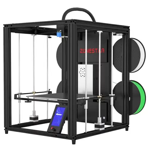 Pay Only $499 For Zonestar Z9v5pro-mk4 4 Extruders 3d Printer, 4 Colors, Auto Leveling, 32 Bit Control Board, Resume Printing, Tft-lcd, 300x300x400mm With This Coupon At Geekbuying