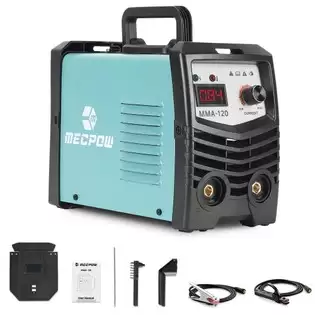 Order In Just $56.38 Mecpow Mma120 Stick Welder, 220v, Mma/lift Tig 2 In1, Overheating/ Overcurrent/ Overload/over-voltage Protection, Led Display With This Discount Coupon At Geekbuying