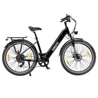 Order In Just €909.00 Eskute Es-26-lj Electric Bike, 250w Bafang Motor, 36v 20ah Battery, 26 X 1.75-inch, 25km/h Max Speed, 120km Range, Disc Brakes, Suspension Fork, Shimano 7 Speed - Black With This Discount Coupon At Geekbuying