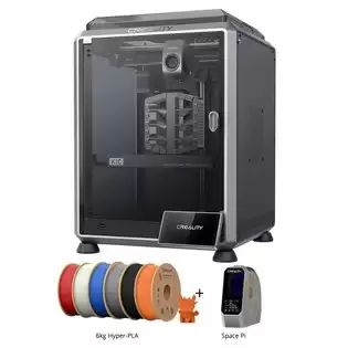 Order In Just $623.51 Creality K1c 3d Printer + Space Pi Dryer + 6kg Creality Hyper-pla - Black + Red + Blue + Gray + White + Orange With This Discount Coupon At Geekbuying