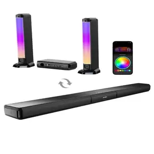 Order In Just $100.82 Ultimea Apollo S70 Lighting Soundbar With 5.0 Channel, Detachable Design, App Control, Dynamic Rgb Light, 121 Preset Eq Matrices With This Discount Coupon At Geekbuying