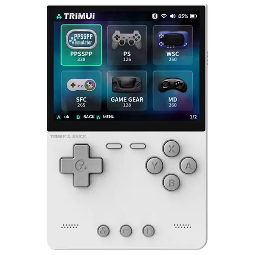 Order In Just $76.87 Trimui Brick Handheld Game Console, 256gb Tf Card, 3.2-inch 1024*768 Ips Screen, 8gb Emmc Storage, 5 Hours Battery Life, Type-c Fast Charging - White With This Coupon At Geekbuying