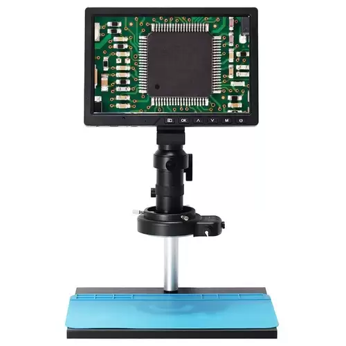 Order In Just $171.13 Hayear 16mp Digital Microscope, 10.1 Inch Lcd Hd Screen, 150x C-mount Lens - Eu Plug With This Coupon At Geekbuying