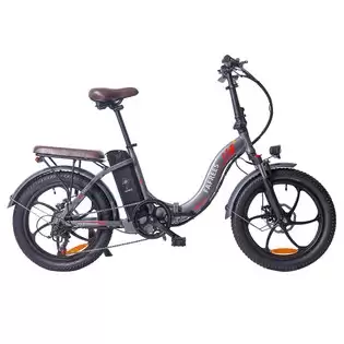 Order In Just €959.00 Fafrees F20 Pro Electric Bike 20*3.0 Inch Fat Tire 250w Brushless Motor 25km/h Max Speed 7-speed Gears With Removable 36v 18ah Lithium Battery 150km Max Range Double Disc Brake Folding Frame E-bike - Grey With This Discount Coupon At Geekbuying