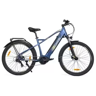 Order In Just €1199.00 Eleglide C1 27.5 Inch Trekking Bike With 250w Ananda Mid-drive Motor, 14.5ah Battery, Max 150km Range, Hydraulic Suspension & Hydraulic Disc Brakes Shimano 7 Gears - Blue With This Discount Coupon At Geekbuying