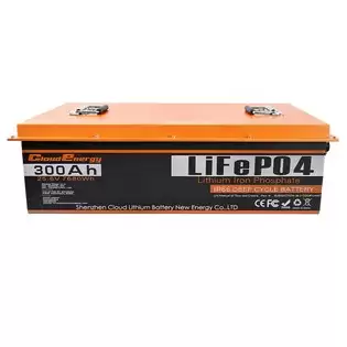 Order In Just $1849 Cloudenergy 24v 300ah Lifepo4 Battery Pack Backup Power, 7680wh Energy, 6000+ Cycles, Built-in 200a Bms, Support In Series/parallel, Perfect For Replacing Most Of Backup Power, Rv, Boats, Solar, Trolling Motor, Off-grid With This Coupon At Geekbuying