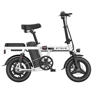 Pay Only £549.00 For Engwe T14 Folding Electric Bicycle 14 Inch Tire 250w Brushless Motor 48v 10ah Battery 25km/h Max Speed - White With This Coupon Code At Geekbuying