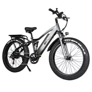 Pay Only $1,140.13 For Cmacewheel Tp26 Electric Bike 26*4.0 Inch Cst Tire 750w Motor 40-45km/h Max Speed 17ah Battery With This Coupon Code At Geekbuying