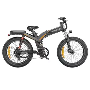 Order In Just $1,618.97 Engwe X24 Dual Battery Electric Bike 24*4.0 Inch Fat Tire 50km/h Max Speed 48v 1000w Motor 19.2ah & 10ah For 150km Range 150kg Load Shimano 8-speed Dual Hydraulic Disc Brake - Black With This Discount Coupon At Geekbuying