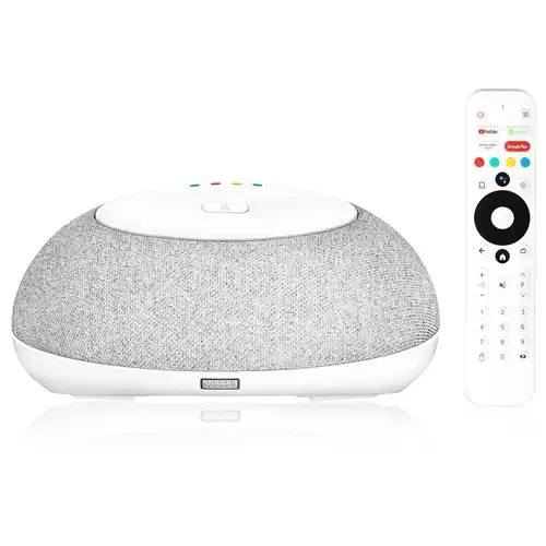 Order In Just $136.54 Mecool Home Plus Ka1 4gb/32gb Dvb Tv Box Smart Speaker Combo, Amlogic S905x4, Google Assistant, 4k Streaming, Smart Home Control With This Coupon At Geekbuying