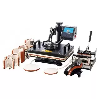 Pay Only €209.00 For Shuohao 10 In 1 Heat Press Machine, 11.4*15in, For Cap/bag/mouse Pad/phone Case/tape/stickers/mug/plate/puzzle/t-shirts With This Coupon Code At Geekbuying