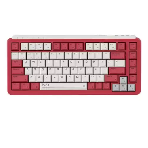 Pay Only $84.99 For Xiaomi X Miiiw Art Series Z830 Mechanical Keyboard 83 Keys Triple-mode - Red With This Coupon At Geekbuying