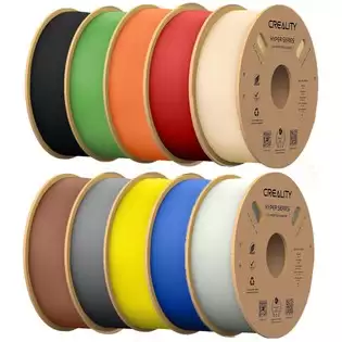 Pay Only €139.00 For 10kg Creality Hyper-pla Filament - (1kg Black +1kg Red+1kg Peachy-pink + 1kg Gray + 1kg Yellow + 1kg Orange + 1kg Brown + 1kg Skin Color + 1kg Green + Strawberry Red) With This Coupon Code At Geekbuying