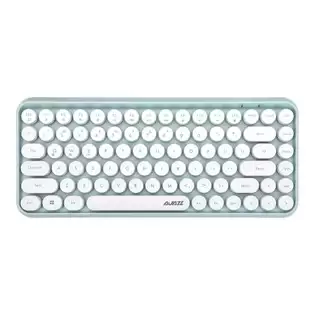 Order In Just $25.99 Ajazz 308i Bluetooth 3.0 Wireless Keyboard 84 Classic Round Keys Support Windows/ios/android And Other Common Systems - Green With This Discount Coupon At Geekbuying