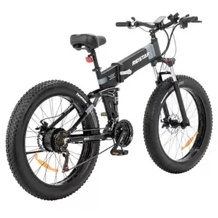 Order In Just $963.97 Ridstar H26 Folding Electric Bike, 1000w Motor, 48v 15ah Battery, 26*4.0 Inch Fat Tires, 45km/h Max Speed, 90km Range, Mechanical Disc Brake, Front Fork Suspension, Shimano 21-speed, Lcd Display With This Discount Coupon At Geekbuying