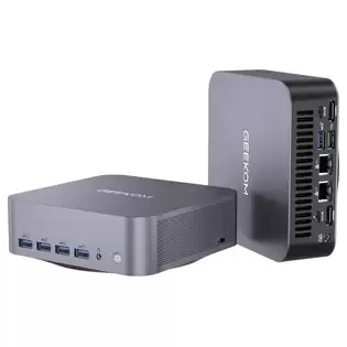 Pay Only $1,011.73 For Geekom Gt1 Mega Ai Mini Pc, Intel Core Ultra U9-185h 16 Cores Up To 5.1ghz, 32gb Ddr5 Ram 2tb Ssd, 2 *usb4.0 (8k)+2*hdmi 2.0 (4k) 4 Screens Display, Wifi7 Bluetooth5.4, 5*usb3.2 1*usb2.0 2*rj45 1*sd Card 1*headphone Jack, Iceblast 2.0 Cooling System Wi