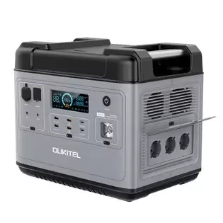 Pay Only $835.87 For Oukitel P2001 Ultimate 2000w Portable Power Station, 2000wh Lifepo4 Mppt Solar Generator With Pure Sine Wave Ac Outlets, Qc3.0 & Usb-c Pd 100w, Super Fast Recharge Durable Generator For Home Outdoor Camping Rv Cpap Emergencies Solar Battery - Eu Plug Wit